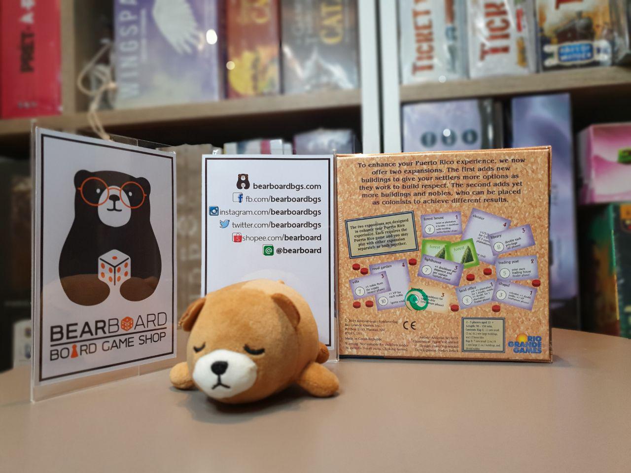 Puerto Rico Expansion 1&2 ภาคเสริมบอร์ดเกมของแท้