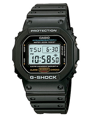 CASIO G-SHOCK รุ่น DW-5600E-1VS สีดำ สินค้าของเเท้ รับประกันศูนย์ CMG