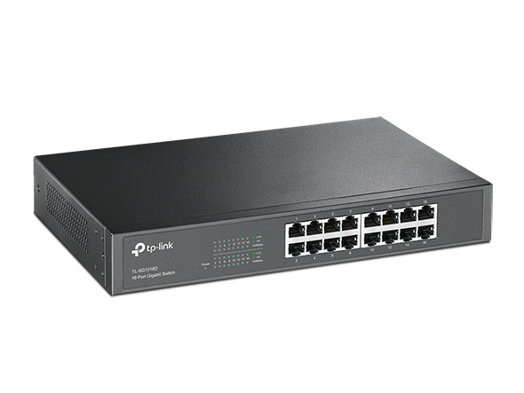 TP-LINK TL-SG1016D 16-Port Gigabit Desktop/Rackmount Switch รับประกันศูนย์ไทย