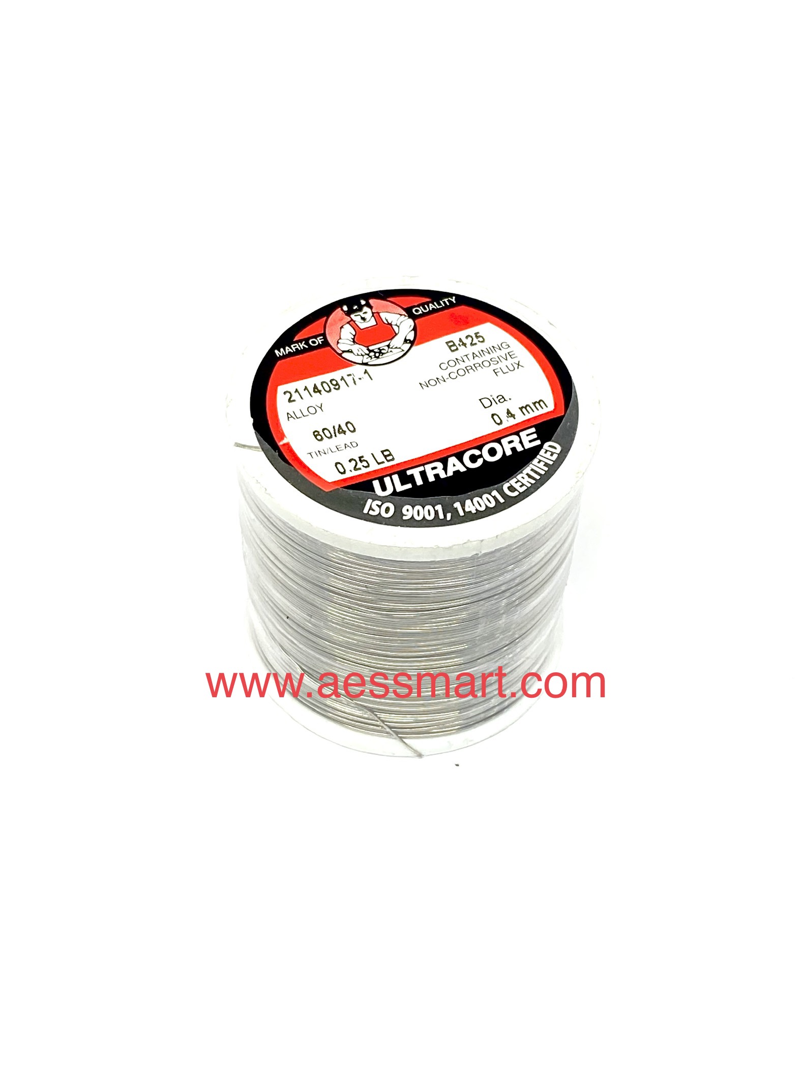 LEAD005 : ตะกั่วบัดกรี 0.4mmx0.25 Ultra Core