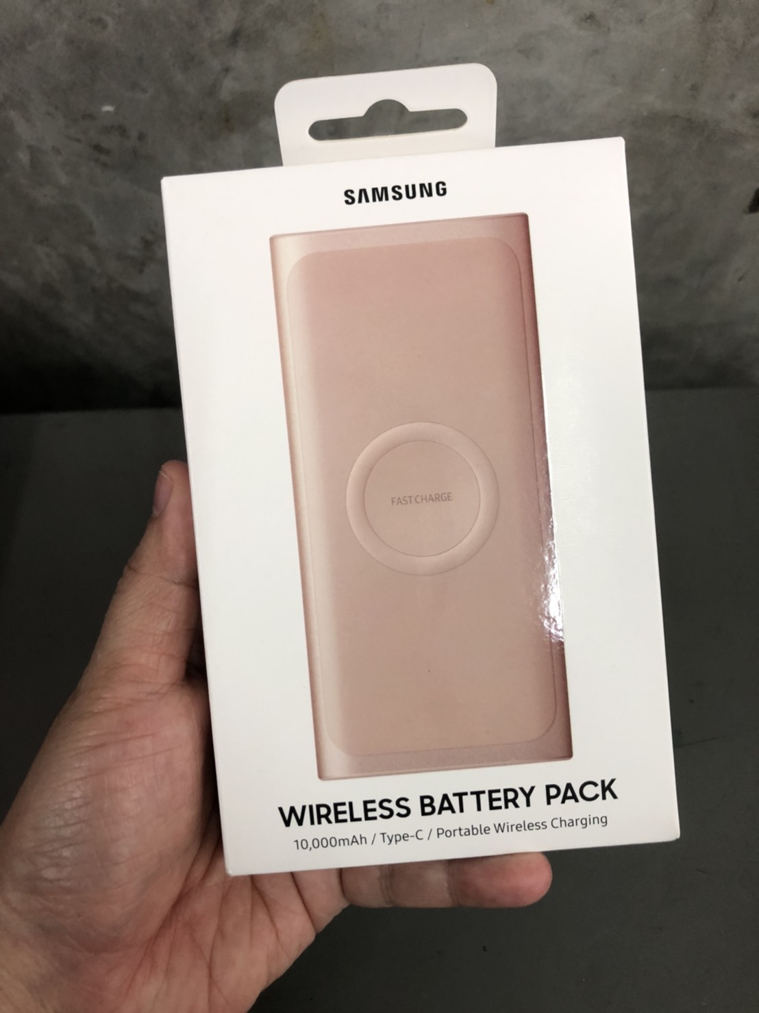 Powerbank Samsung Wireless EB-U1200CPEGWW (Pink) ของแท้ประกันศูนย์