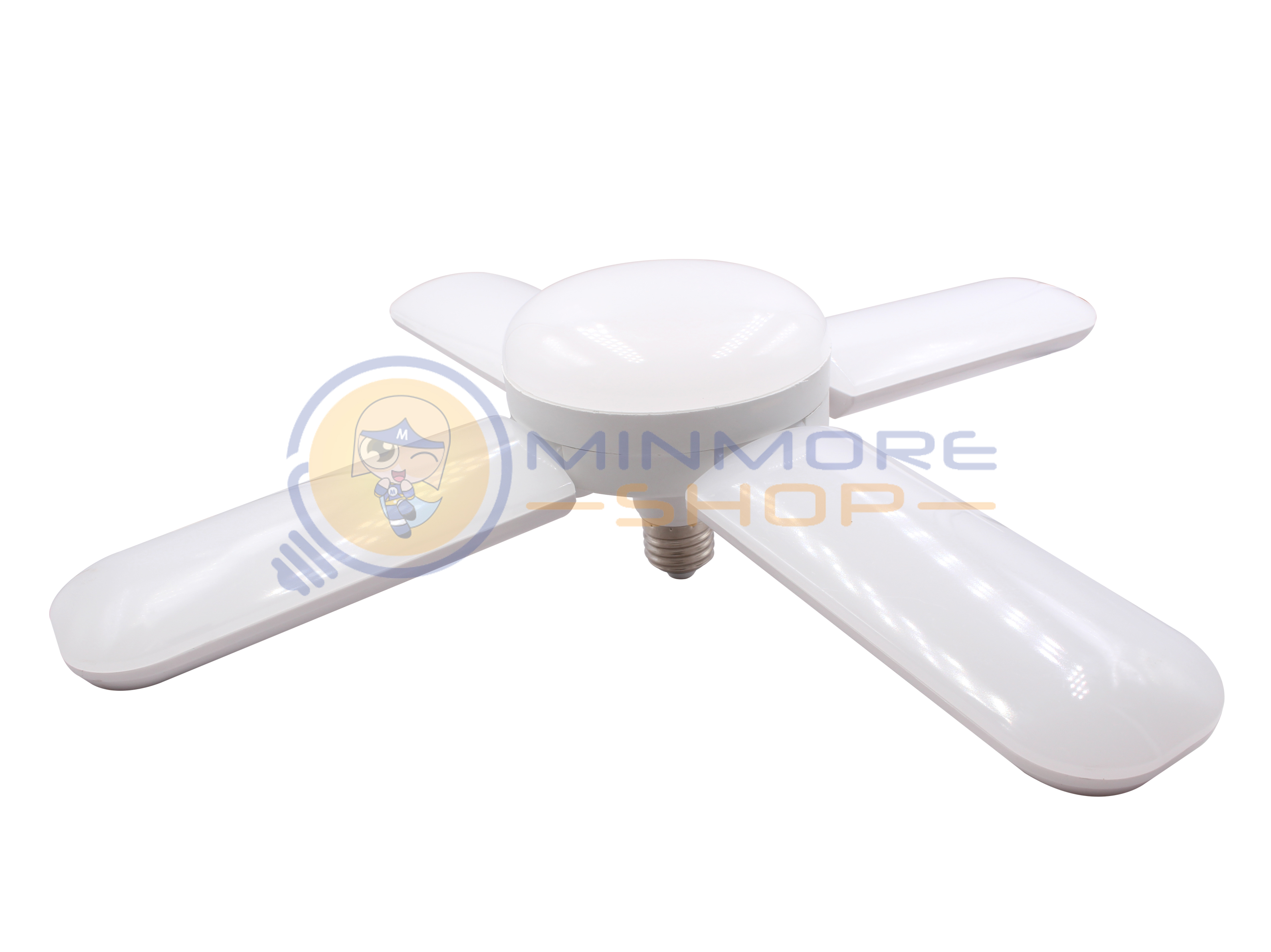 หลอดไฟ LED ทรงใบพัด LED BULB FAN BLADE 65w/75w ขั้ว E27 ยี่ห้อ JMF