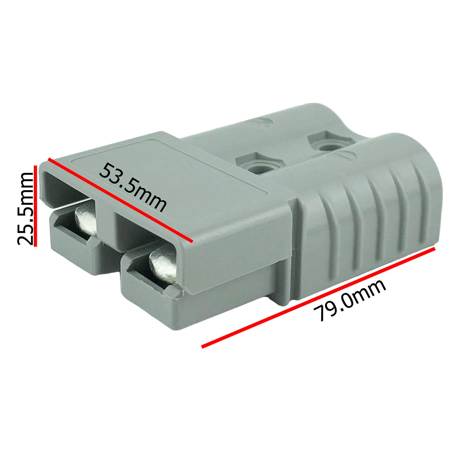 [ 1ชิ้น ] LTIANX MX25-SB175 ปลั๊กแอนเดอร์สัน 175A แอนเดอร์สัน connector 175แอมป์ Anderson คอนเน็คเตอร์ DC ปลั๊กกระแสสูง connectorกระแสสูง ปลั๊กต่อแบตเตอรี่ Anderson plug ปลั๊กแบตเตอรี่ ขั้ตแบตเตอรี่ กระแสสูง แจ็ค DC กระแสตรง ขั้วดีซี ปลั๊กรถยนต์