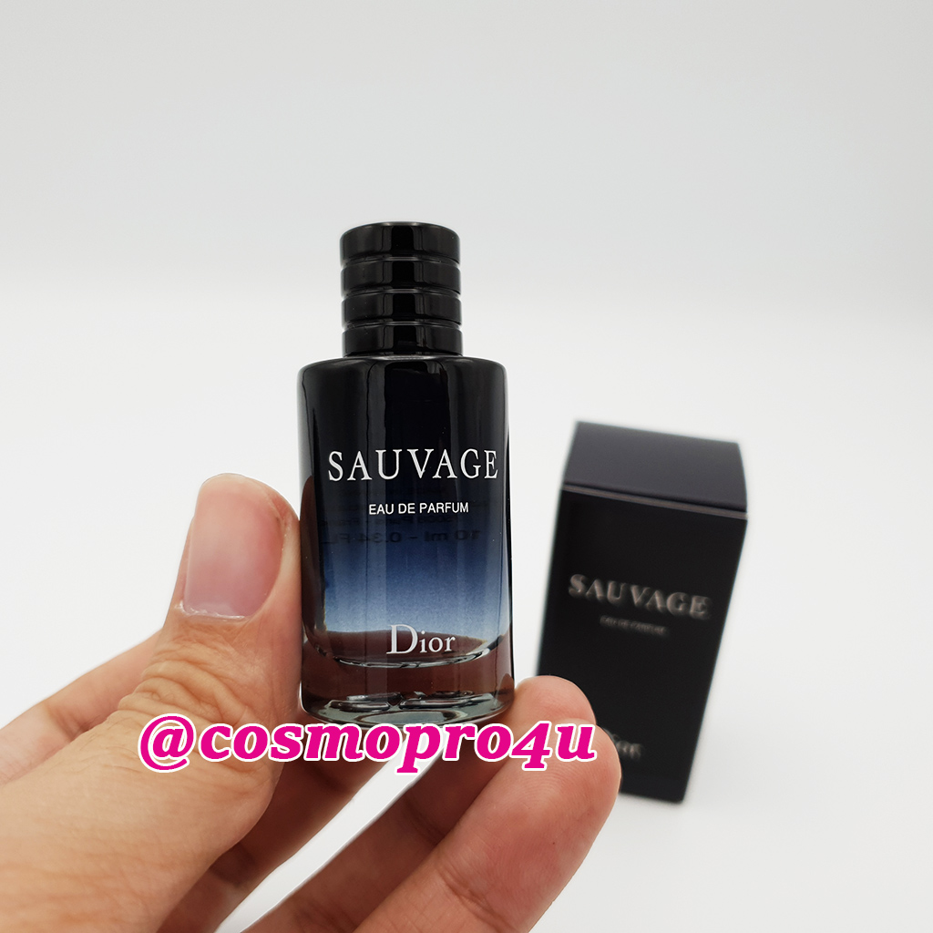 (มีตัวเลือก) (มินิ) น้ำหอม Dior SAUVAGE หัวแต้ม : EDT, EDP, PARFUM 10ml หรือ Elixir 7.5ml มีฉลากไทย ดิออร์โซวาจ ผู้ชาย