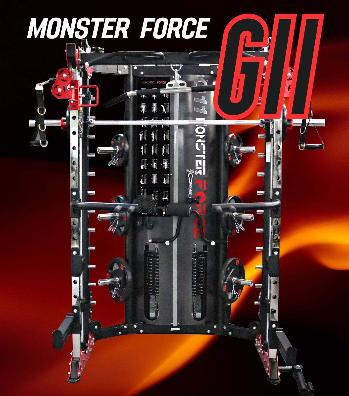 สมิทแมชชีน Smith Machine Monster Force G11 เกรด Premuim ระดับ USA