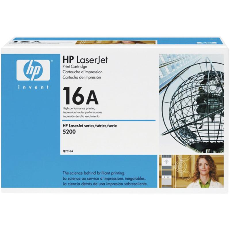 ตลับหมึก HP Toner 16A (Q7516A) ดำ หมึกแท้จากศูนย์ไทย