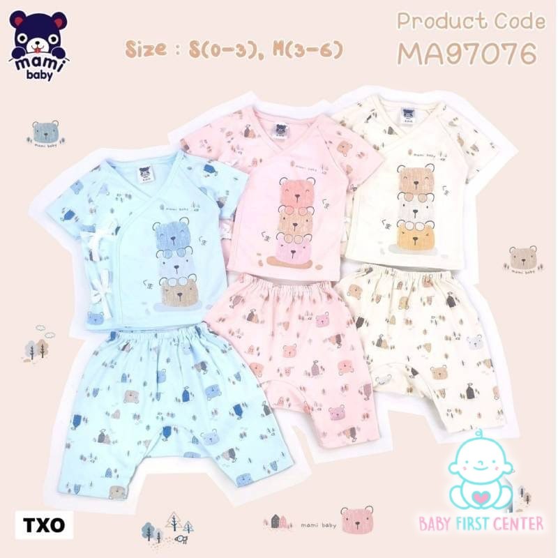 mami baby เสื้อผ้าเด็ก size S (0-3) ,(3-6) เดือน