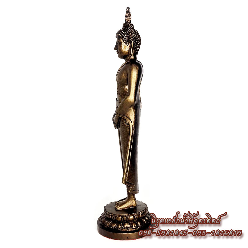 พระประจำวันเกิดวันอาทิตย์ พระวันอาทิตย์แร่เหล็กน้ำพี้ พระปางถวายเนตร รุ่น 5 นิ้ว สีน้ำตาลขนาดฐาน 3.5 นิ้วสูง 12 นิ้ว มีพร้อมส่ง พร้อมของแถมหลายรายการ