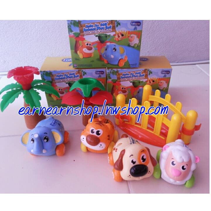Enfa Animal Play set สัตว์น้อยผจญภัย