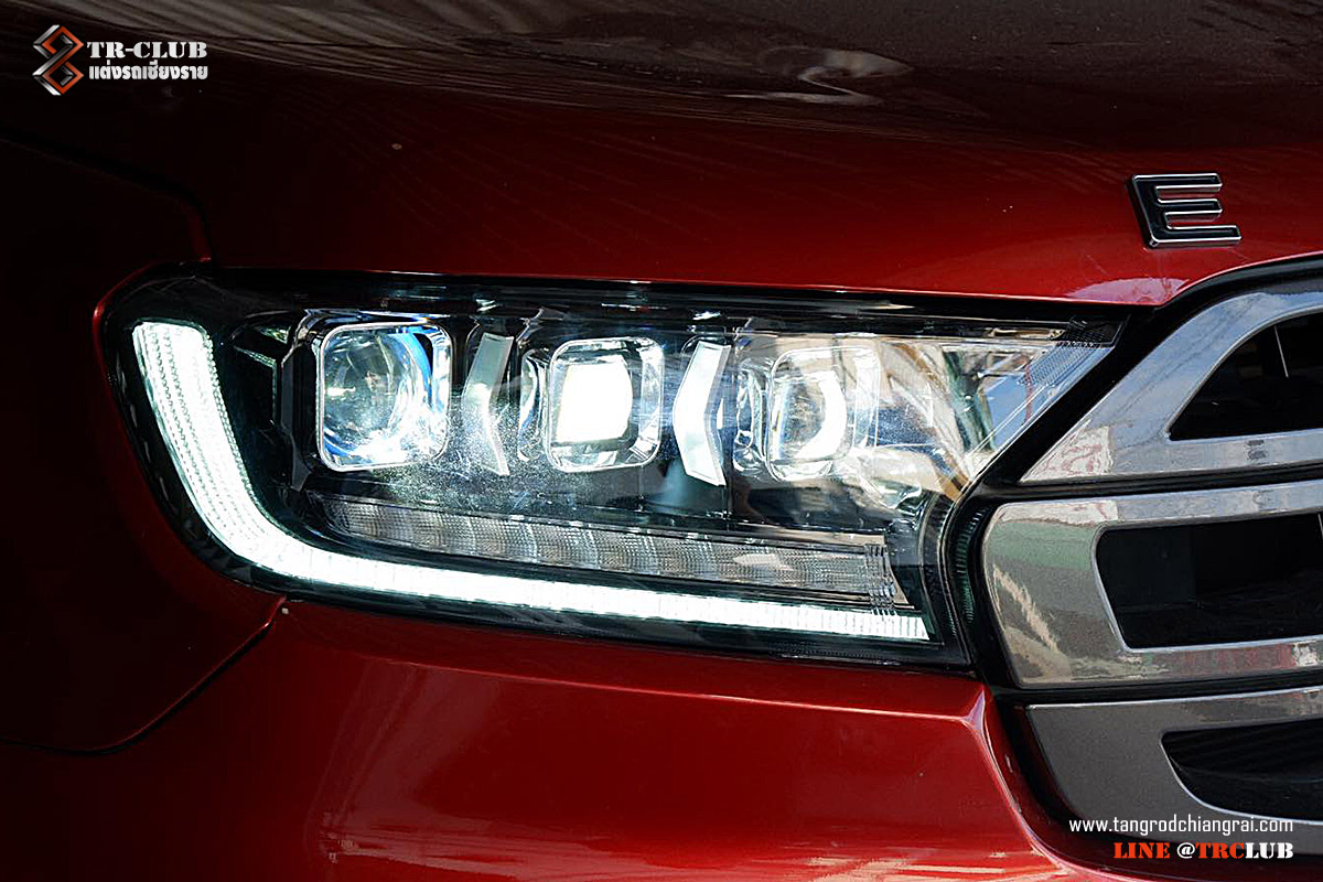 ไฟหน้า TRI LED Ford Ranger/Everest/Raptor 2015-2021