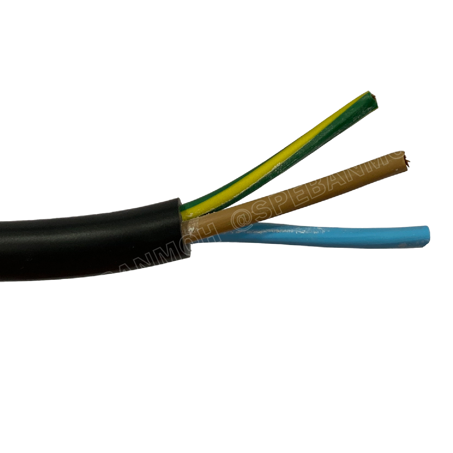 [ 100 เมตร ] VCT-G 2X2.5/2.5 สายคอนโทรลและสายอ่อน 3Gx2.5 mm2 Flexible annealed copper IEC53-G sq.mm VCT 2C+GRD VCT 3คอร์ VCT 3C X 2.5 สายVCT สายไฟเมน สายไฟบ้าน สายปลั๊ก VCT AC Power Cable สายพาวเวอร์ สายดำ VCT Cable สายไฟ วีซีที กราวด์ สายอ่