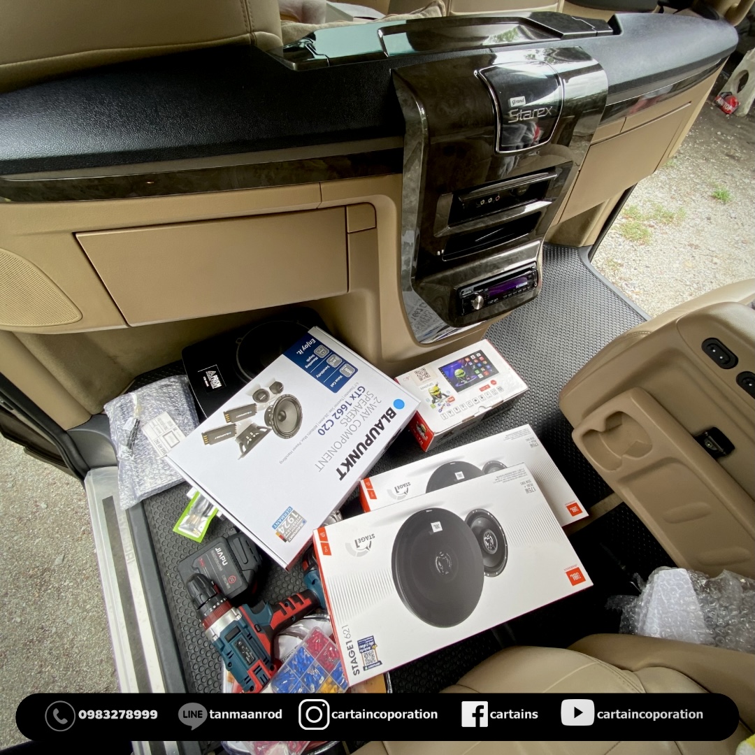 เครื่องเสียง Hyundai starex