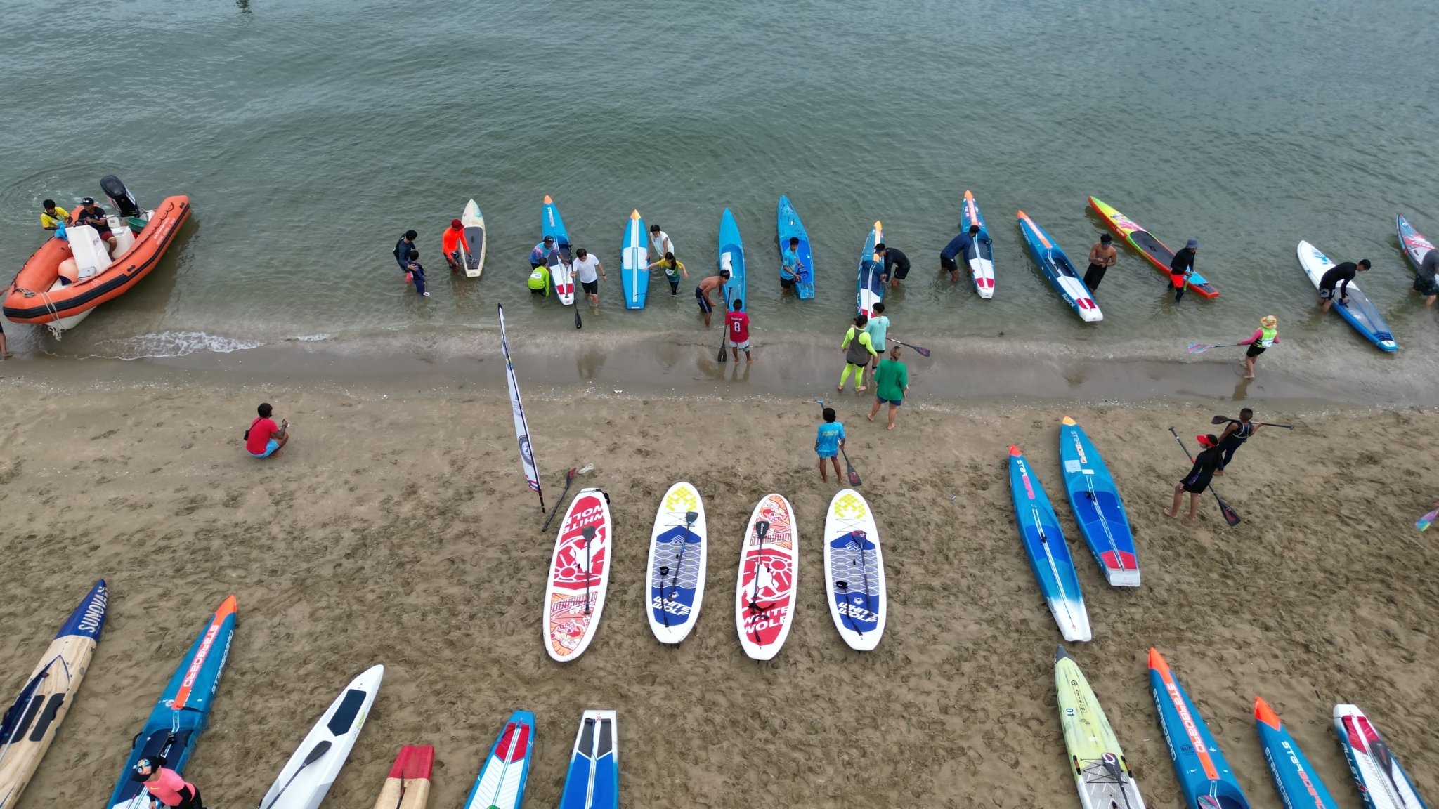 SUP บอร์ดแข็ง รุ่น ตะเพียน All Round 10'10" X 32"