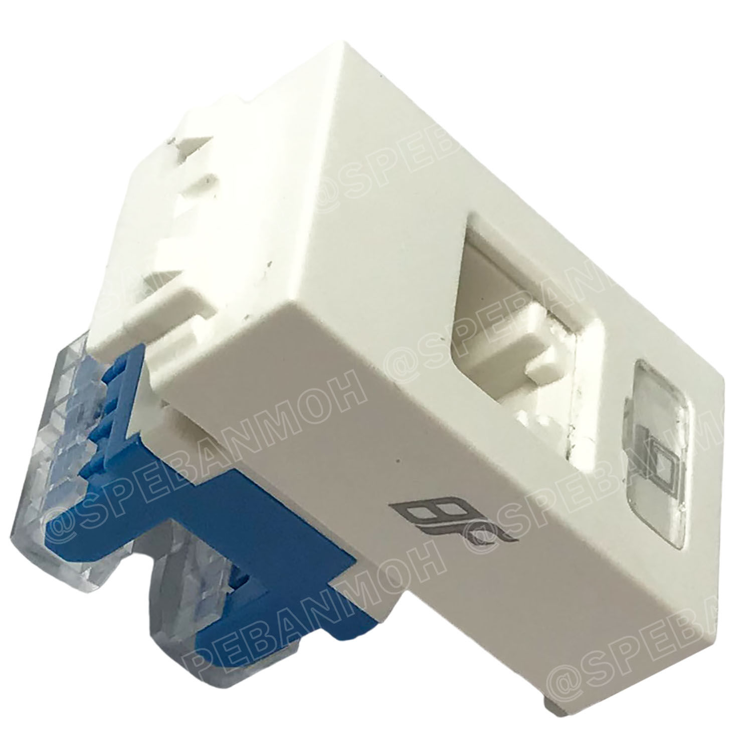 [ 1ชิ้น ] MLC-1606 เต้ารับคอมพิวเตอร์ RJ45 CAT5E Data Modular Jack เต้ารับแลนด์ ติดผนัง เต้ารับสัญญาณอันเตอร์เน็ท ต่อคอมพิวเตอร์ เต้ารับคอมพิวเตอร์ เต้ารับหัวสายแลน สำหรับสายอินเตอร์ Data Modular Jack For RJ45 Patch Cord Cable
