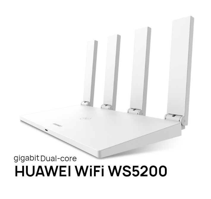 Router WiFi HUAWEI WS5200 Dual Core 1.2 GHz ควบคุมง่ายบนมือคุณ