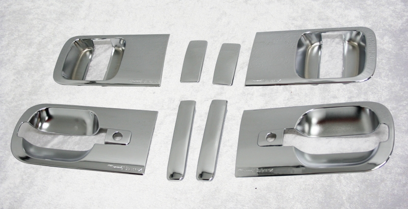 ครอบมือจับ เบ้ามือจับ ประตูโครเมี่ยม รถยนต์ฮุนได HYUNDAI H-1 STAREX