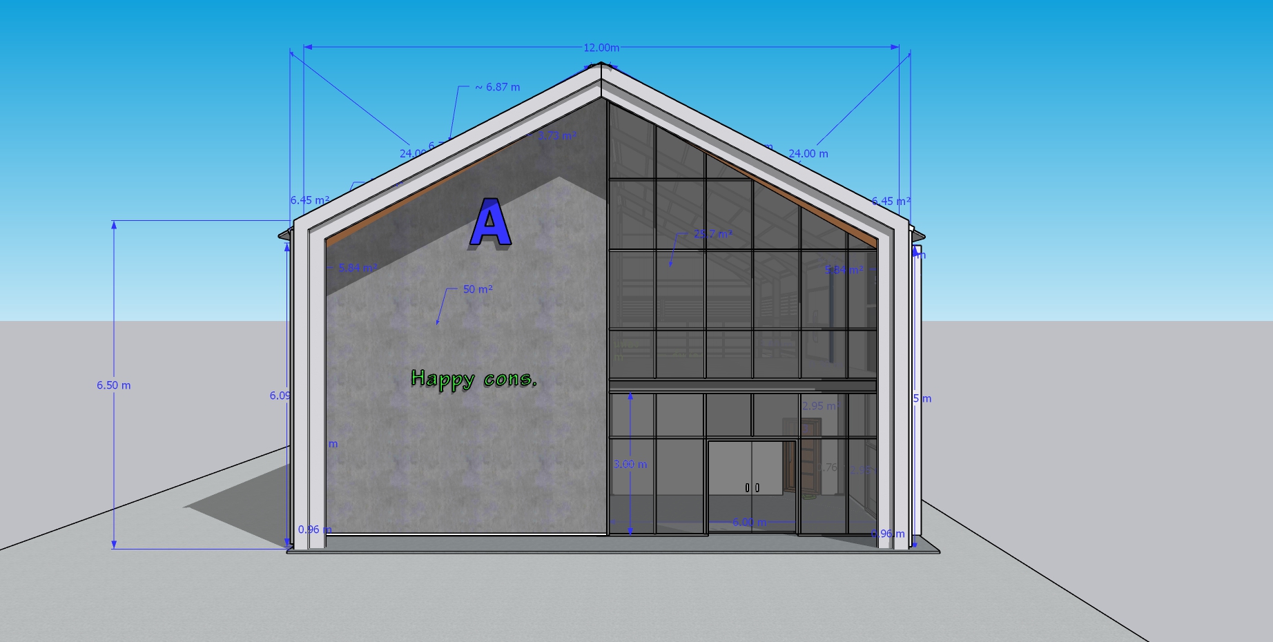 แจกฟรีแบบ3Dโกดังสำเร็จรูปและสำนักงาน