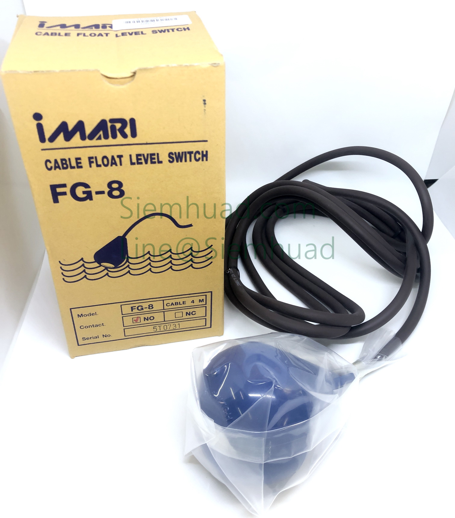 สวิทช์ลูกลอยเคเบิ้ล LEVEL SWITCH (IMARI) ร่น FG-8