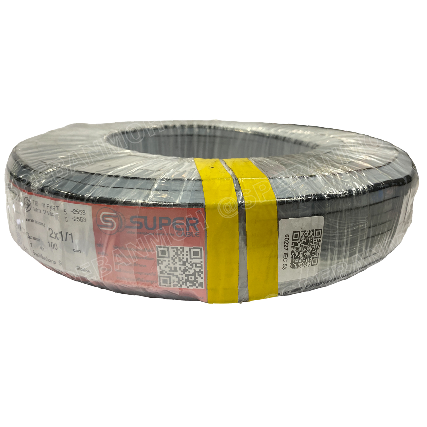 [ 2 เมตร ] VCT-G 2X1.0/1.0 สายคอนโทรลและสายอ่อน 3Gx1.0 mm2 Flexible annealed copper 2 คอร์ + กราวด์ x 1.0 sq.mm VCT 2C+GRD VCT 3คอร์ VCT 3C X 1.0 สายVCT สายไฟเมน สายไฟบ้าน สายปลั๊ก VCT AC Power Cable สายพาวเวอร์ สายดำ VCT Cable สายไฟ วีซีที กราวด์ สายอ่อน