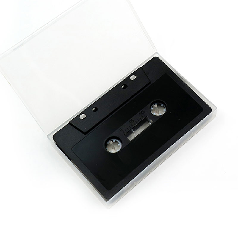 เทปคาสเซ็ทเปล่า 60 นาที Black & Pink & Clear สีดำ สีชมพู และแบบใสทั้งตัว - Blank Tape Cassette 60 minutes Black & Pink & Clear