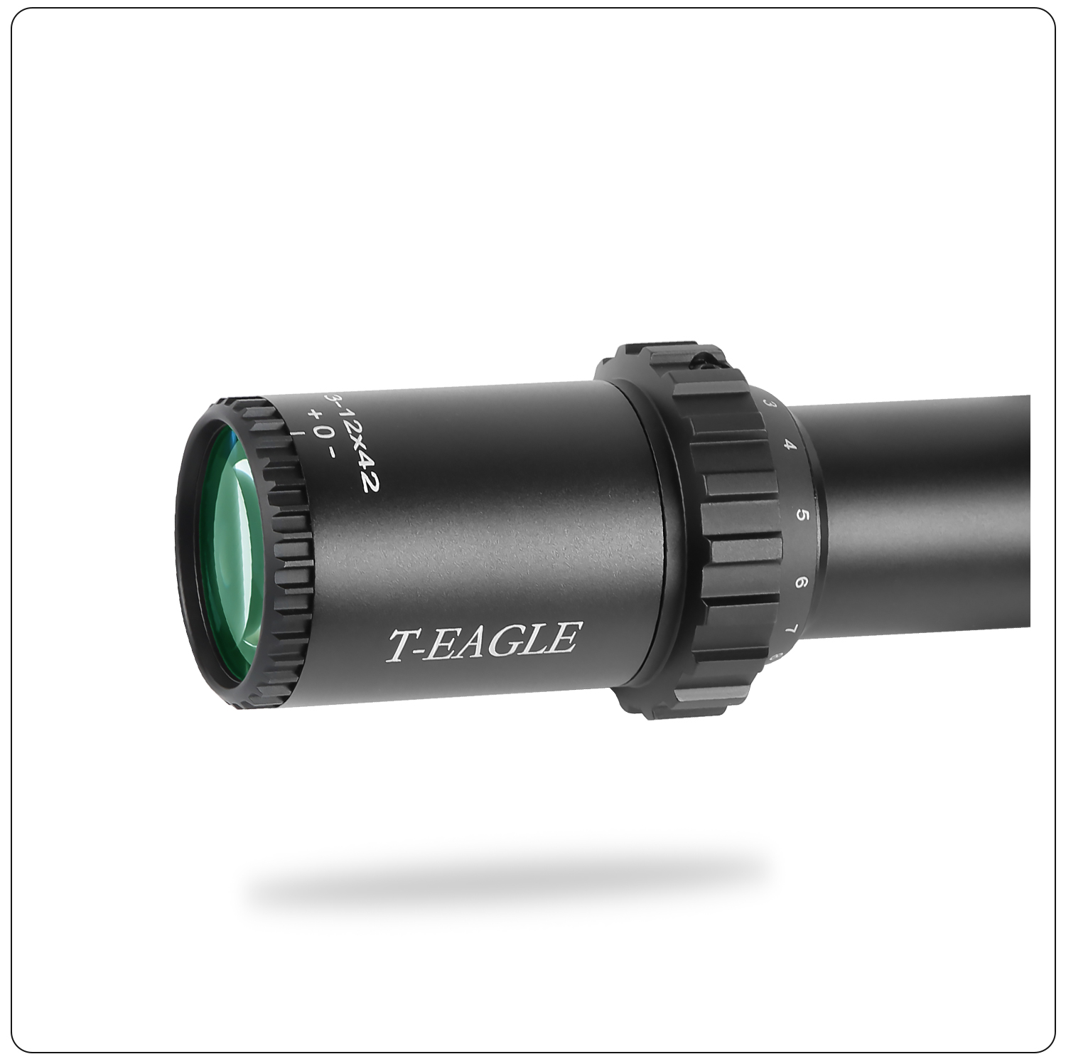 กล้องติดปืน กันน้ำ กันกระแทก T-EAGLE MR 3 12X42 FFP เส้นเล็งขยายตามซูม