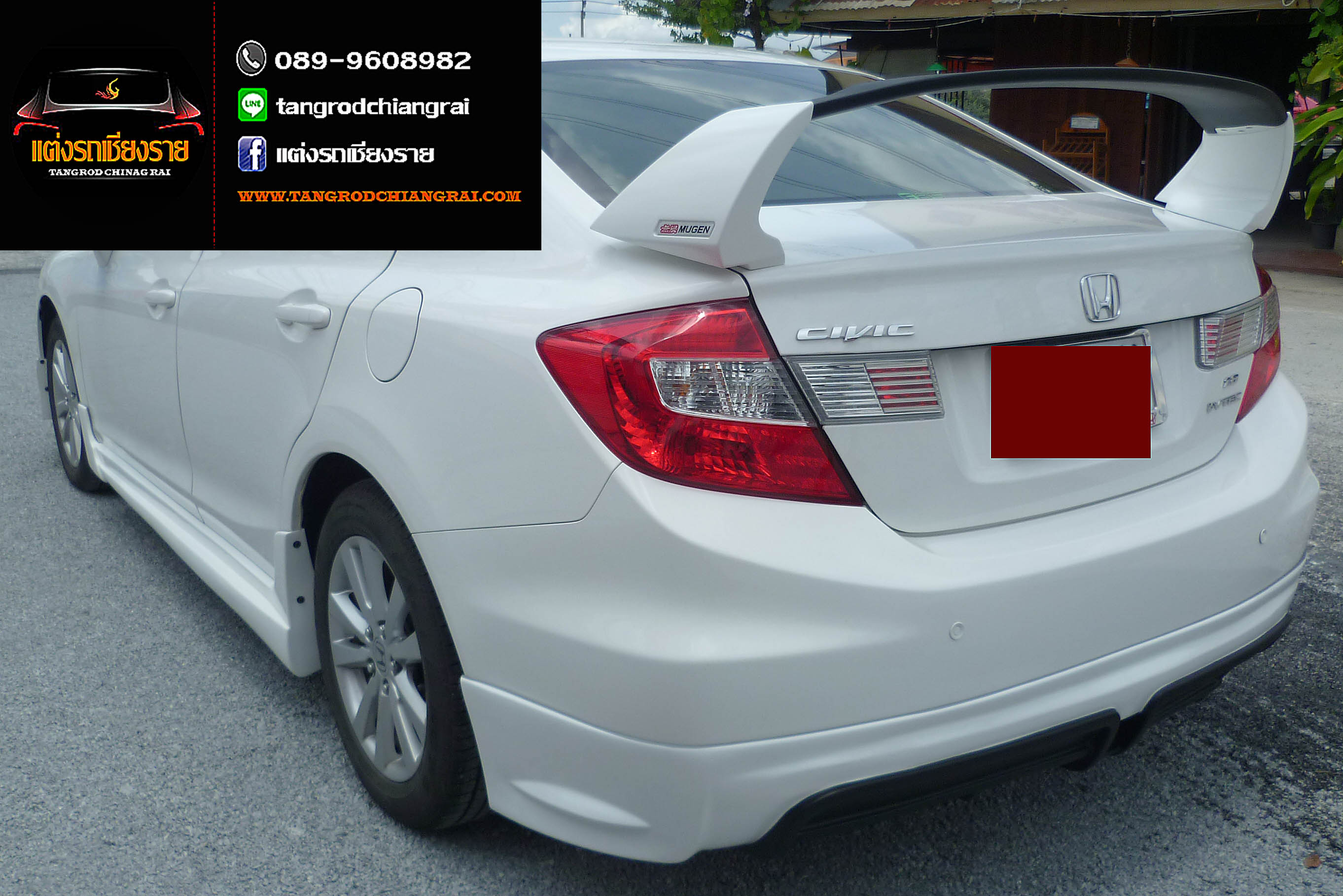 ชุดแต่ง Mugen V2 CIVIC 2012