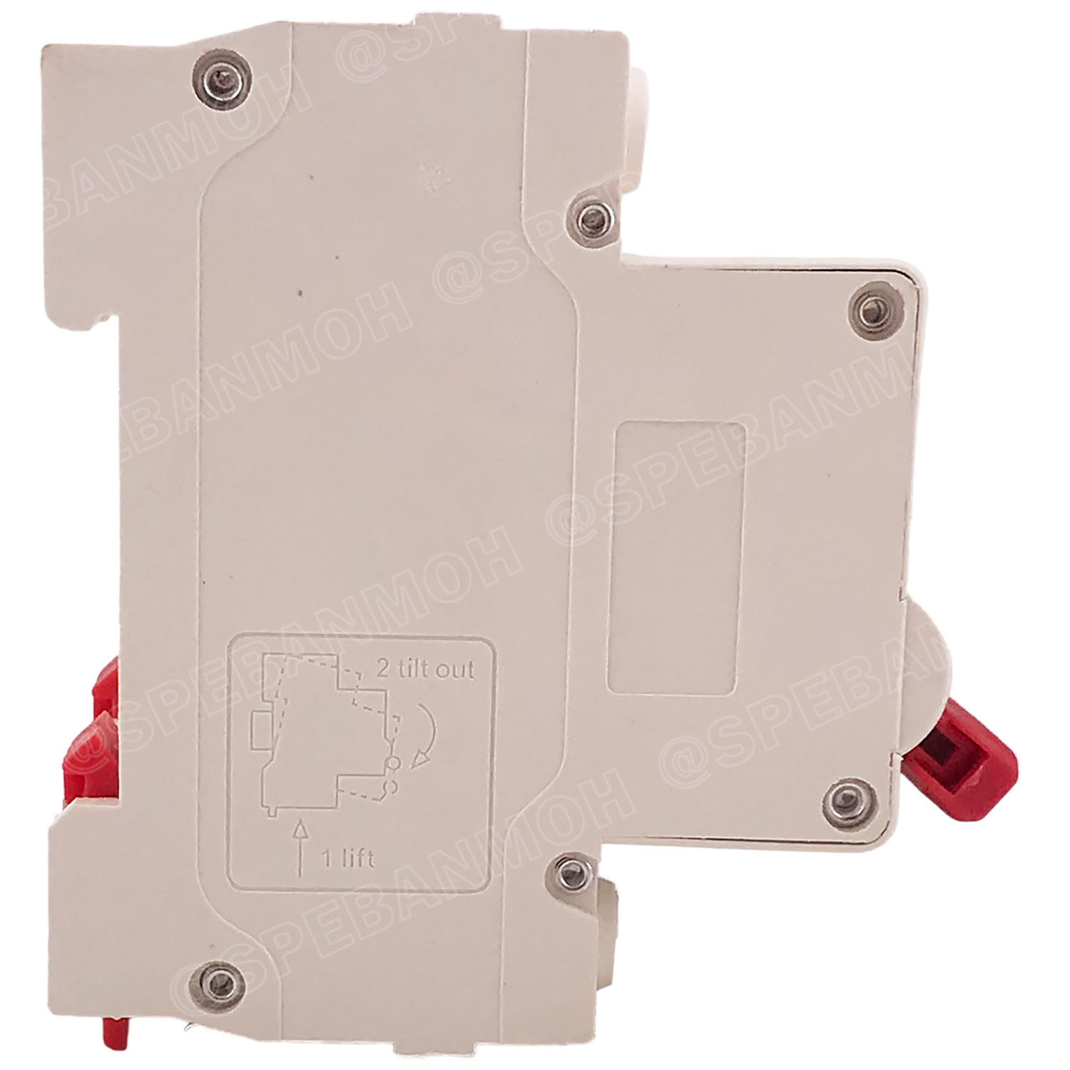 DZ47-63-3P 50A เบรกเกอร์เมน ยึดรางปีกนก 3P 50A AC Circuit Breaker เบรกเกอร์ตัดไฟเกิน 3โพล 50แอมป์ คัดเอาท์ ป้องกันกระแสเกิน Overload ป้องกันการลัดวงจร Short circuit เบรกเกอร์ตัดไฟ เบรกเกอร์ลูกย่อย Ac Circuit Breaker ไฟบ้าน 230V/400V AC มินิเซอกิตเบรก