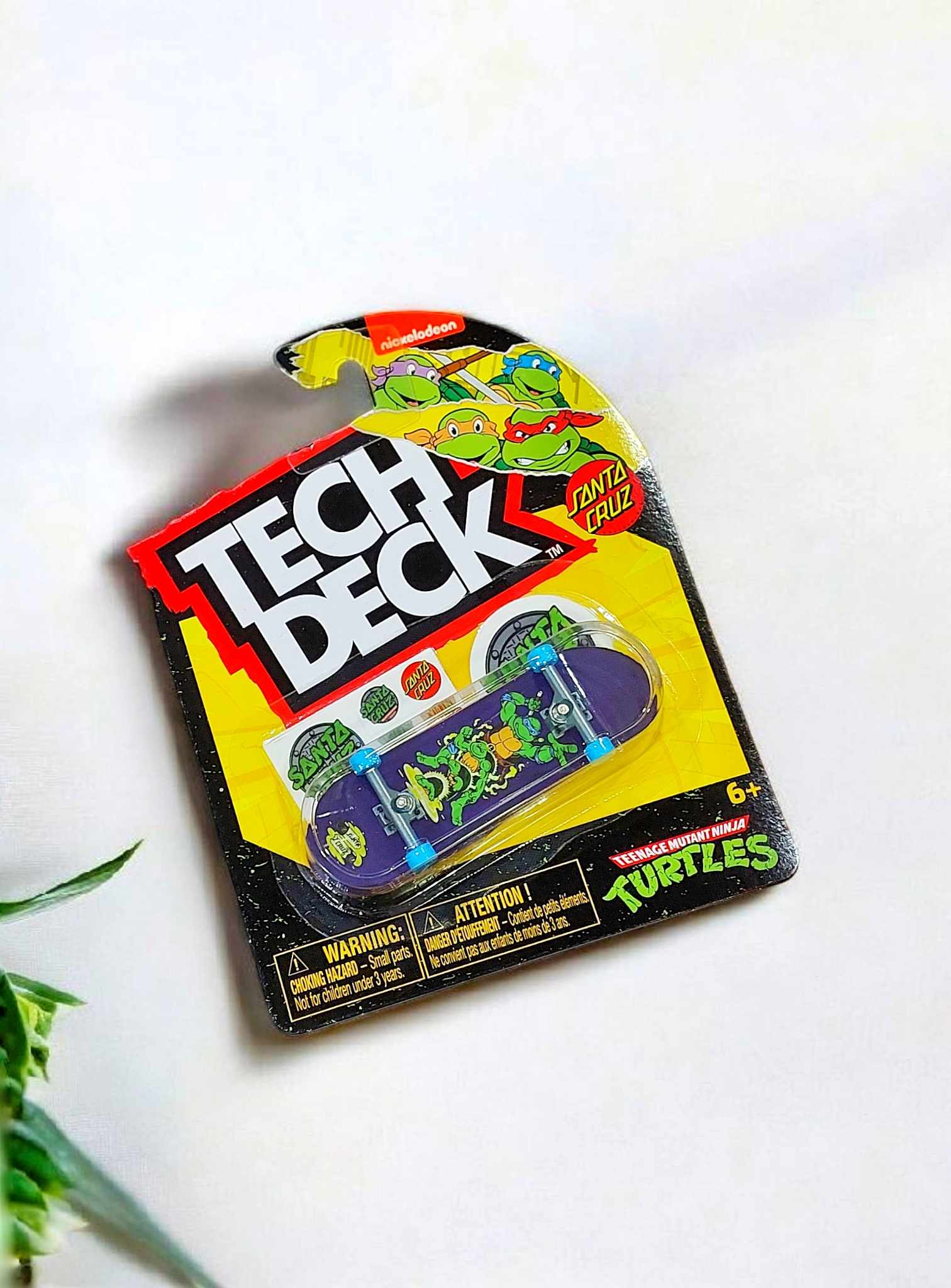 TECH Deck Fingerboard Santa Cruz x TMNT B
