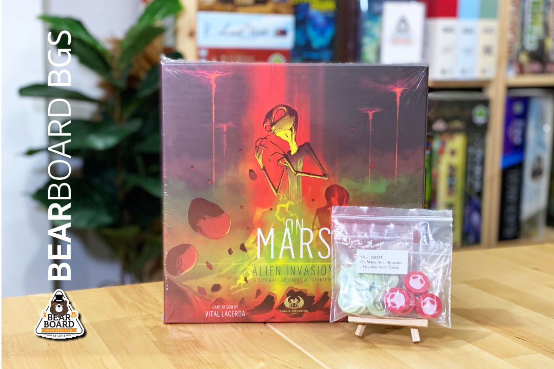 On Mars: Alien Invasion บอร์ดเกม ของแท้
