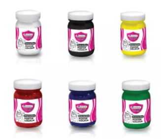 สีโปสเตอร์ Master Art มาสเตอร์อาร์ต จิตรกรน้อย ขนาด 60 ml. Poster Color