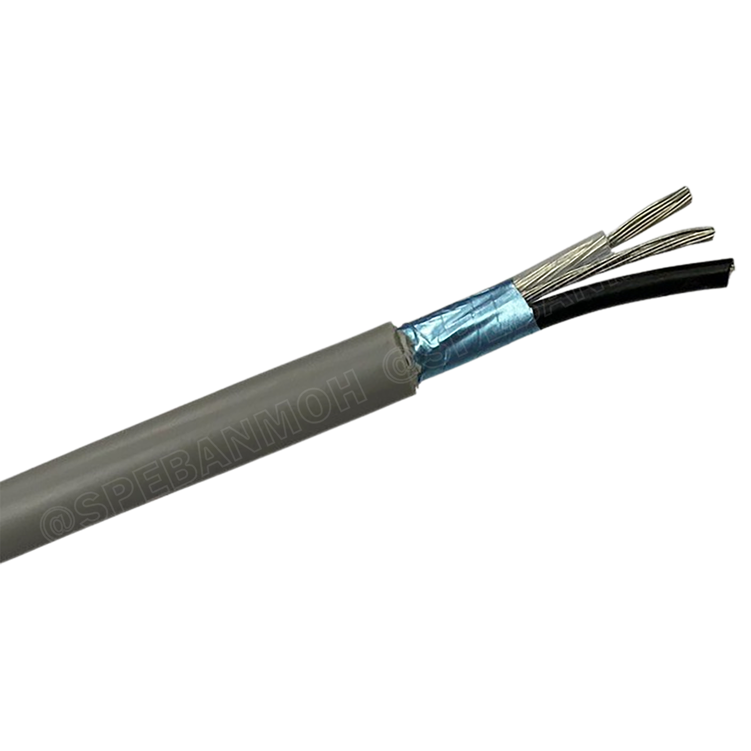 [ 1เมตร ] APH-AWIR018 สายสัญญาณ Amphenol 18AWG 2C OD 5.7mm Amphenol Audio Wiring Cable สายสัญญาณ 3.5 สายสเตอริโอ Stereo Cable สายสัญญาณแอมฟินอล สายไมค์ 18AWG Audio Cable สายชีลสเตอริโอ แอมฟีนอล Amphenol Audio Video Cable