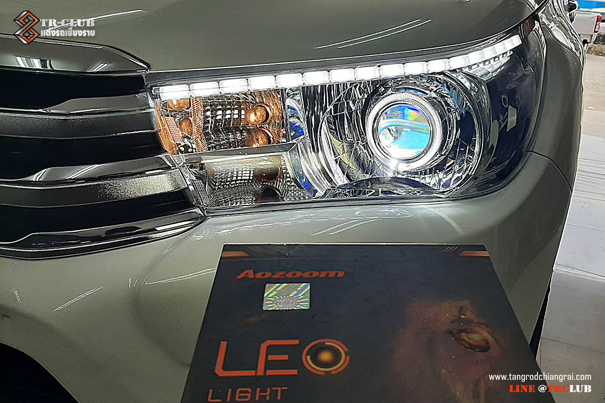 ไฟหน้าโปรเจคเตอร์ LED รุ่น LEO LIGHT ( BI BEAM LED SPOT ) AOZOOM