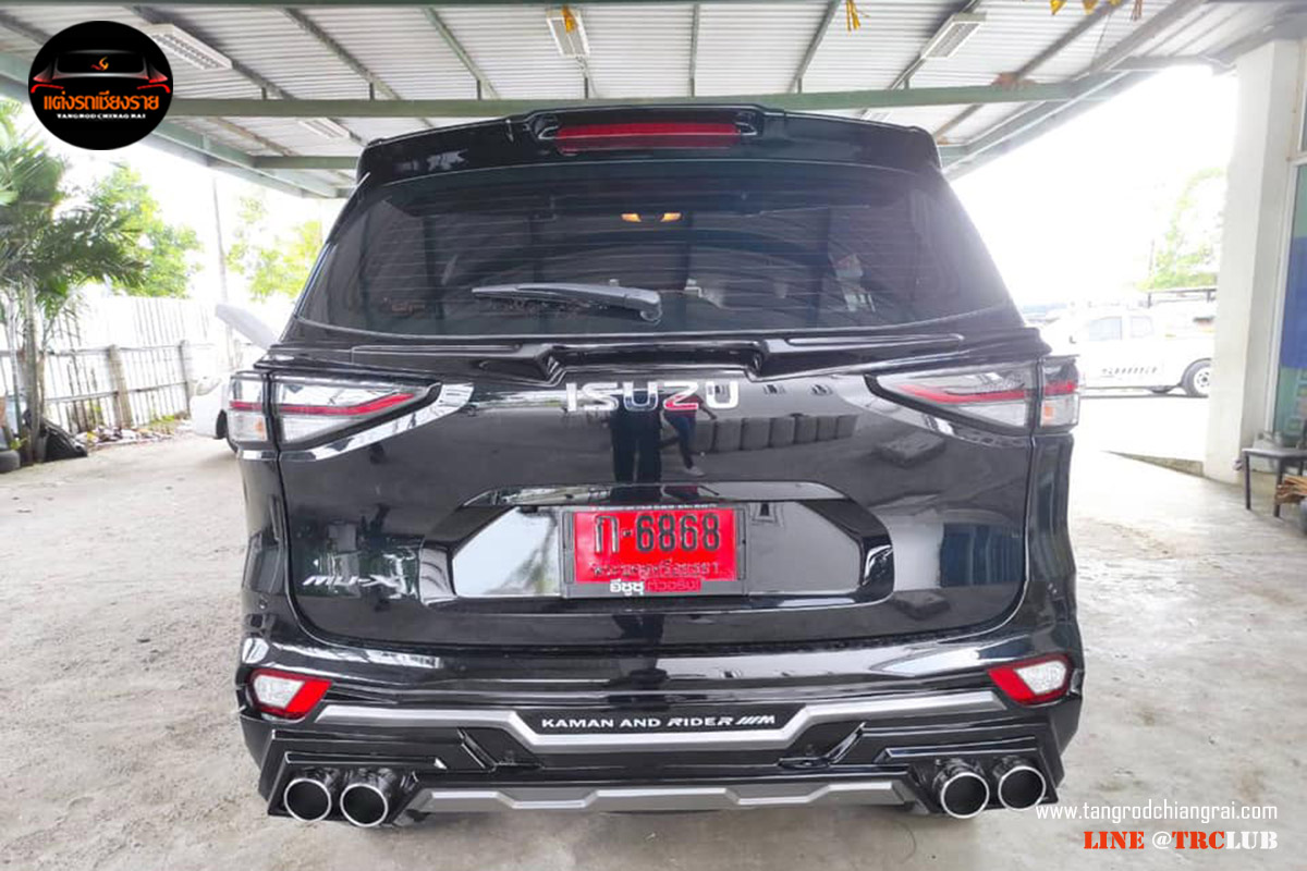 ชุดแต่งสเกิร์ตรอบคัน RIDER M V3 สำหรับ Mu-X 2021