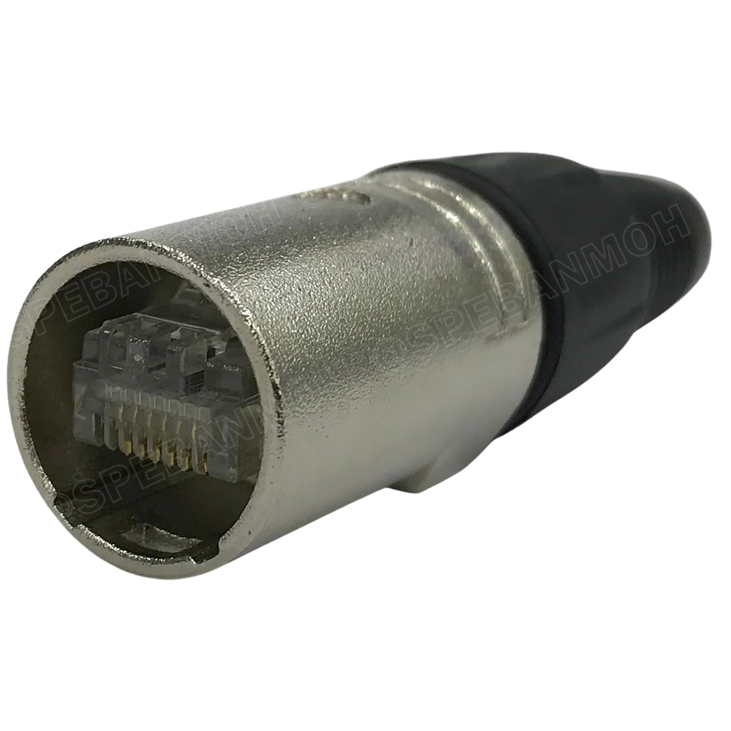 [ 1ชิ้น ] XLRnet-GCA073 RJ45 ตัวผู้ Male สีนิกเกิ้ล Nickel XLR net RJ45 Male Connector ปลั๊กแลนด์ ผู้ต่อสาย RJ45 Connector หัวต่อสายแลนด์ XLRnet XLR RJ45 8P ต่อสาย XLRnet Connectors for RJ45 Cable อินเตอร์เน็ท คอนเน็คเตอร์ Internet