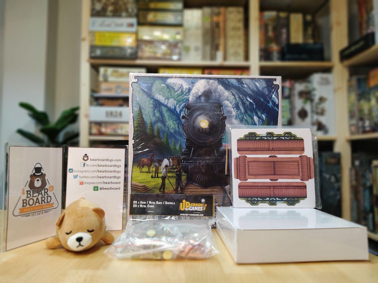 Pacific Rails Inc. + Deluxe Components บอร์ดเกม ของแท้