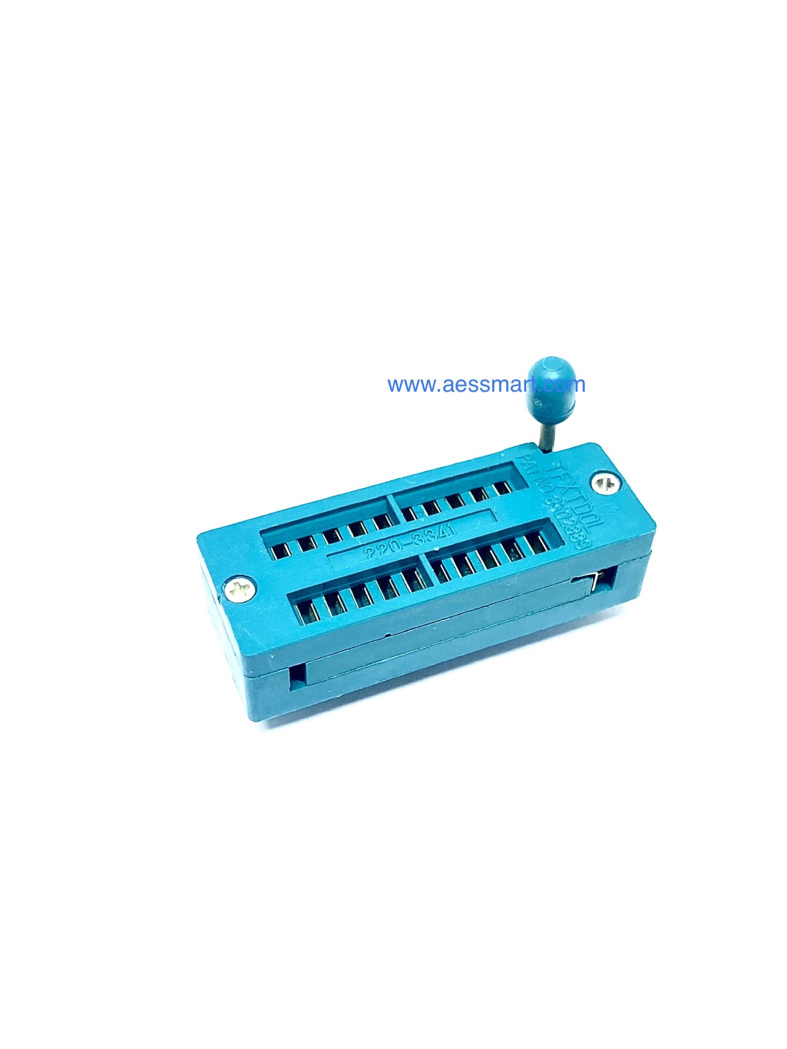 TEXTOOLDIP20N : 20 pins Textool Socket Narrow