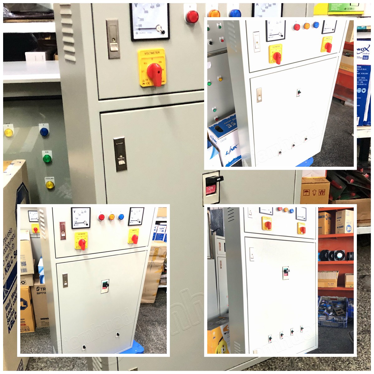 ตู้ MDB ควบคุมกระแสไฟ ประหยัดพลังงาน ตู้เมนเบรกเกอร์ อุปกรณ์ (MCCB) MITSUBISHI, Miniature Circuit Breaker, MAIN DISTRIBUTION BOARD (KJL), Control Switch, PANEL METER, SELECTOR SWITCH, Current Transformer
