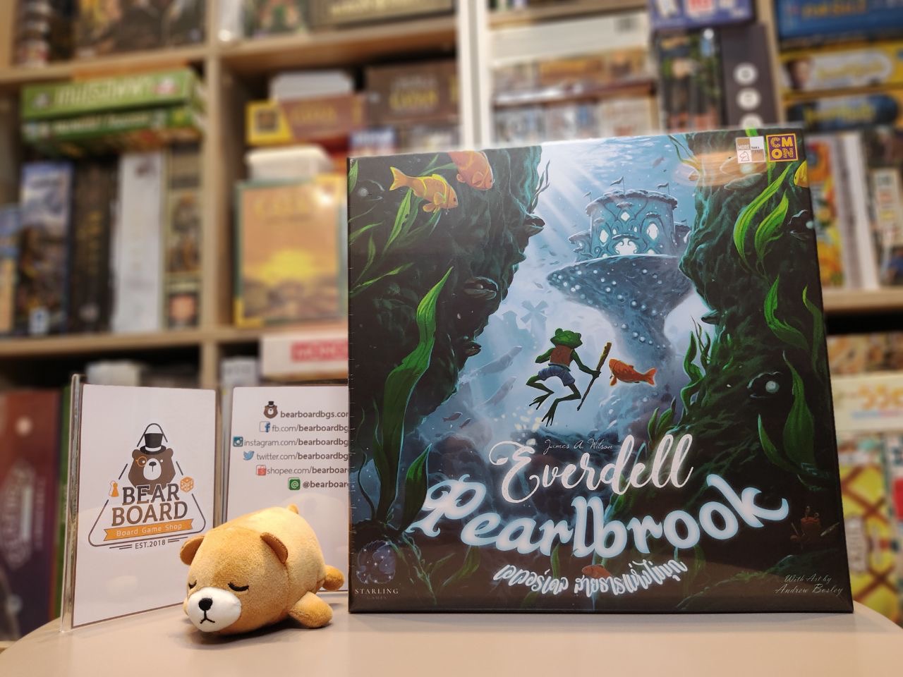 Everdell Pearlbrook สายธารแห่งไข่มุก บอร์ดเกม ของแท้