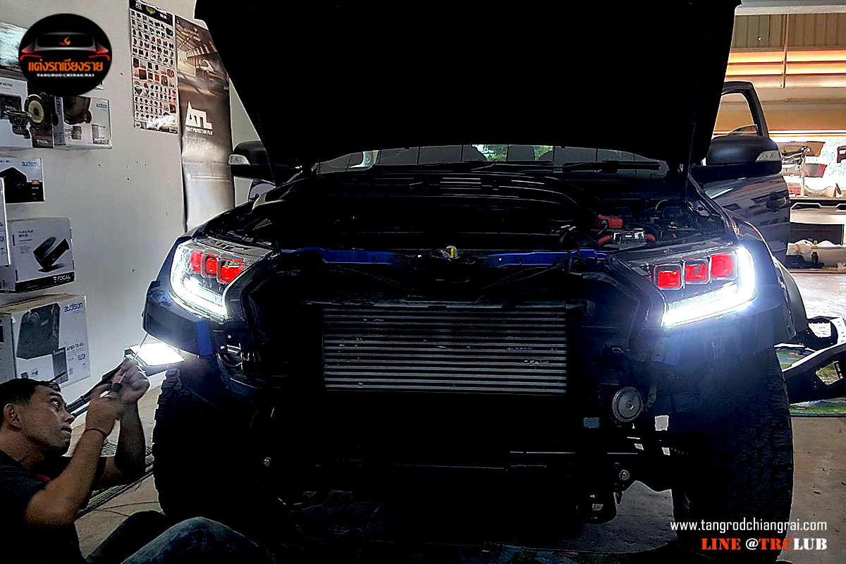 ไฟหน้า TRIPLE LED STYLE FORD RANGER/EVEREST