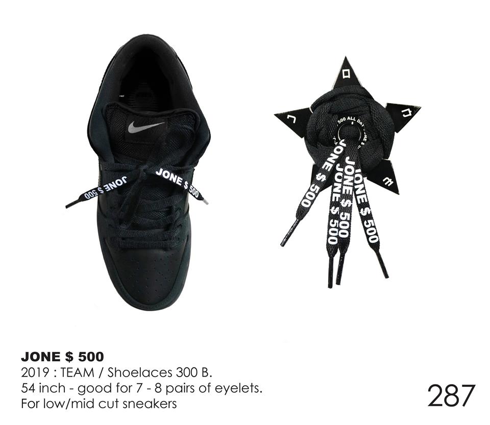 JONE 500 287 : TEAM / Shoelaces