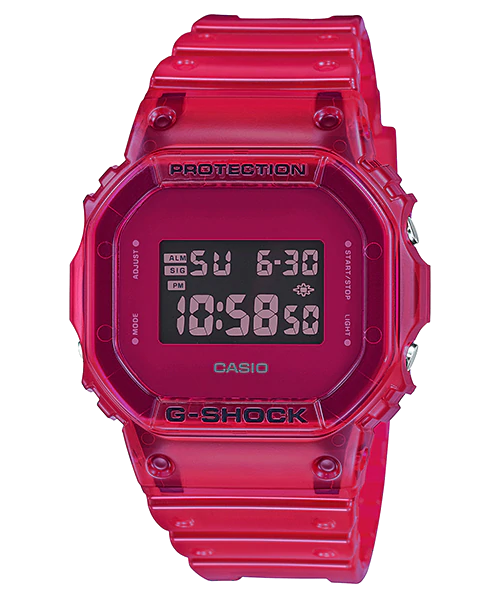 CASIO G-SHOCK รุ่น DW-5600SB-4DR สีแดง สินค้าใหม่ ของแท้ รับประกันศูนย์ CMG