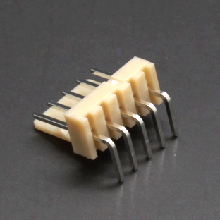 250005RT : 5 Pins,0.1" Right Angle male Connector