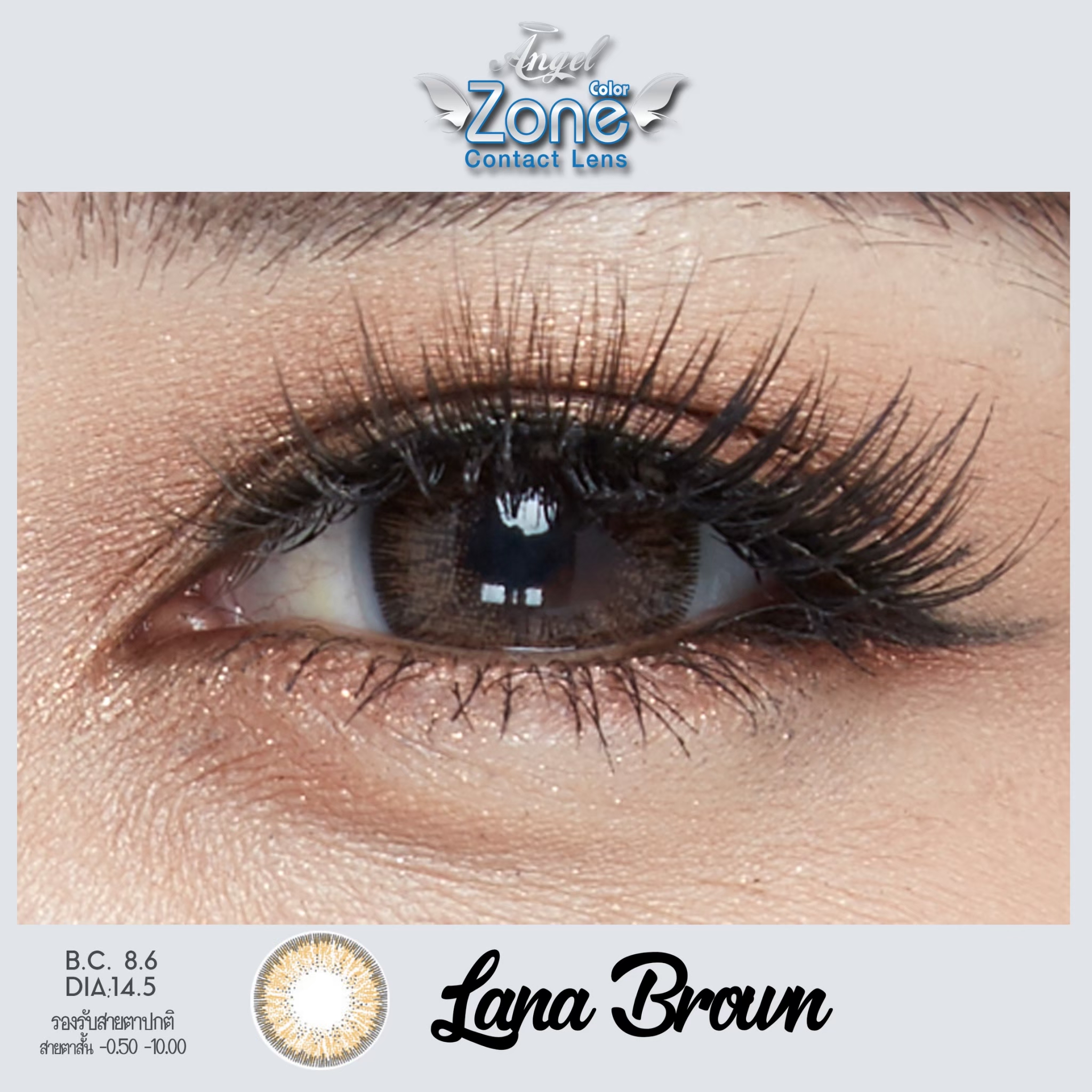 AZ156 รุ่น 14.5 Lana Brown Step 1-4 AZ A