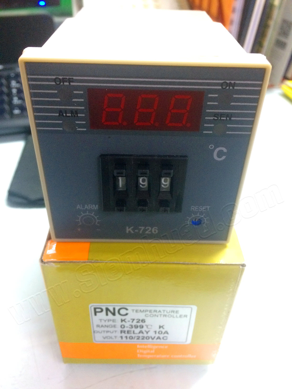 เทมเพอระเชอร์ คอนโทรลเลอร์ Digital Temperature Controller (PNC) K726