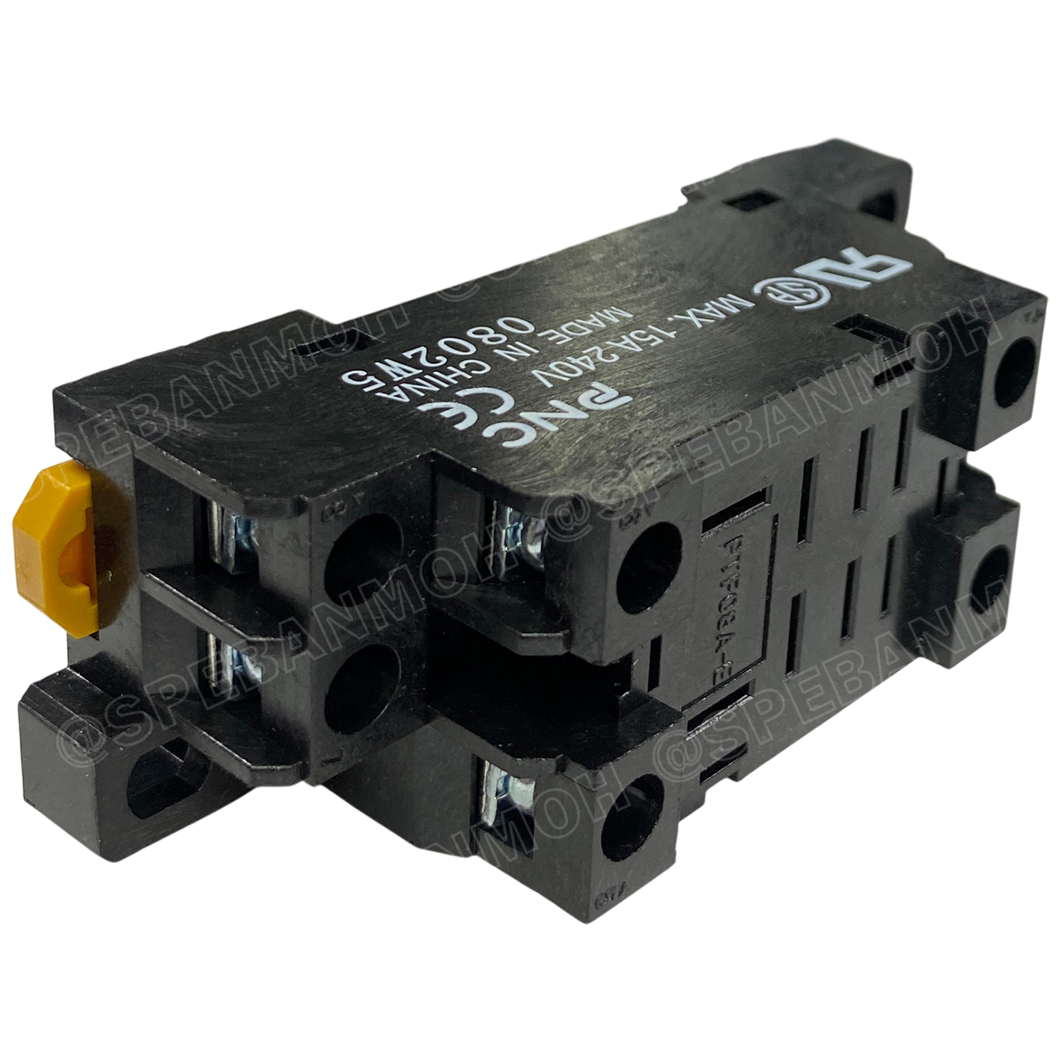 [ 1 ชิ้น ] PTF08A-E Socket Relay 15A 250VAC LY2 15แอมป์ ฐานรีเล์ย์ LY2N LY2 Relay Socket ติดตั้งแบบยึดรางปีกนก ฐานรีเลย์ 8P แบบยึดราง 15A 250VAC OEM ติดตั้ง ยึดรางปีกนก ซ็อคเก็ตรีเลย์ ฐาน รีเลย์ ฐานรีเลย์ 8ขา For LY2N ขารีเลย์
