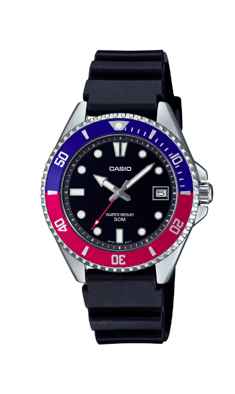 CASIO DURO MINI รุ่น MDV-10-1A2VDF สีดำ สินค้าของเเท้ รับประกันศูนย์ CMG