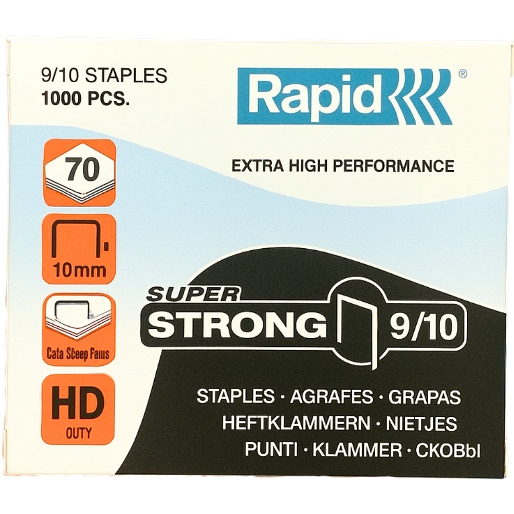 ลวดเย็บกระดาษ Rapid # 9/10 (1000)