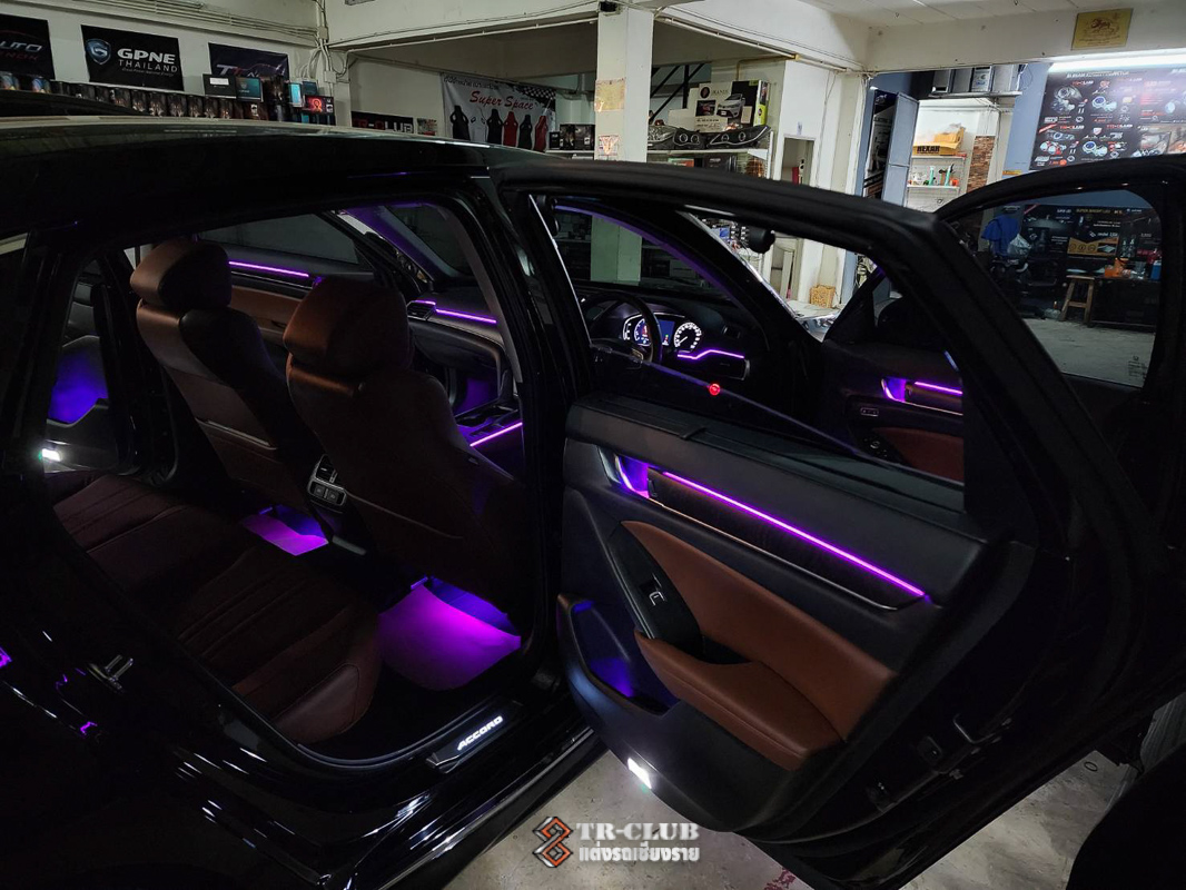 Ambient Light ไฟ LED ตกแต่งห้องโดยสาร Accord G10