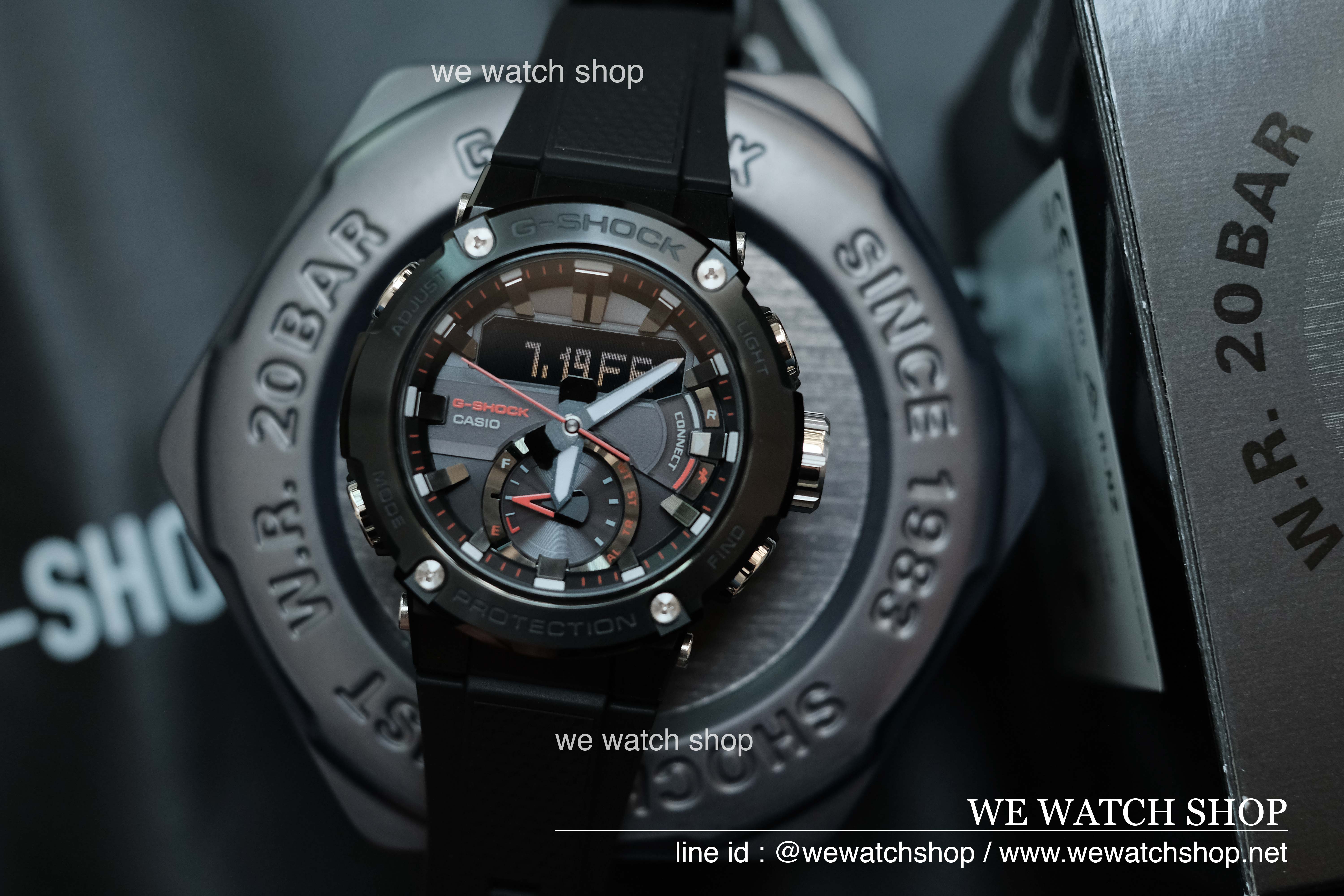 CASIO G-SHOCK รุ่น GST-B200B-1ADR สีดำ สินค้าใหม่ ของแท้ รับประกันศูนย์ CMG