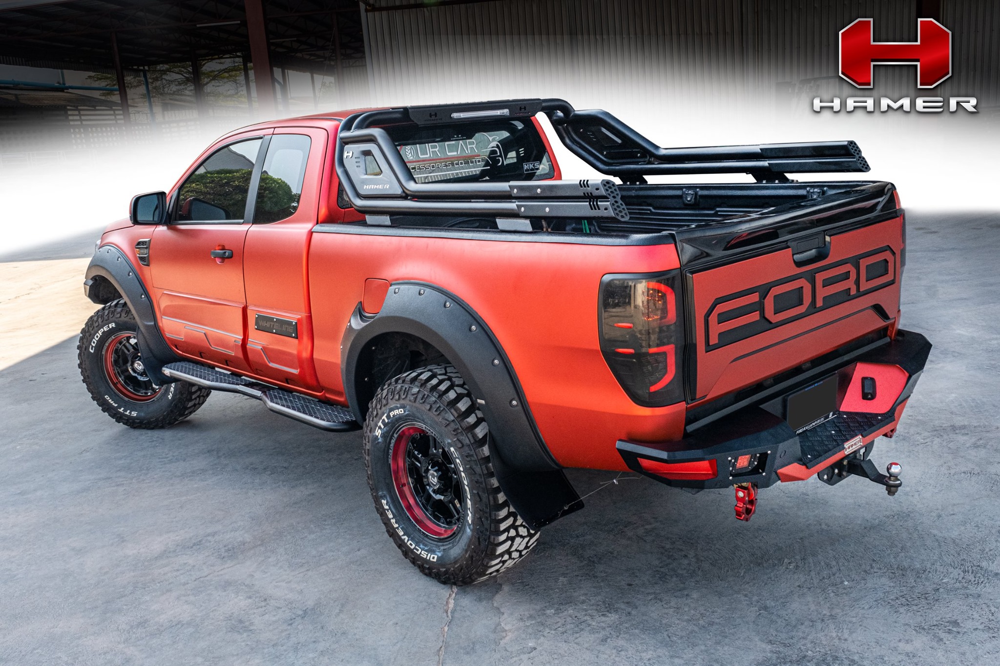 บันไดข้าง SM102 HAMER SIDE STEPS Ford Ranger 2015-2021